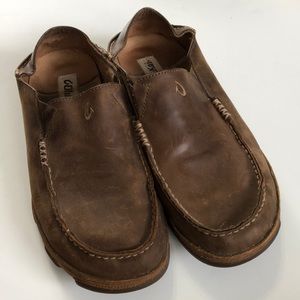 Mens Olukai slip on shoes